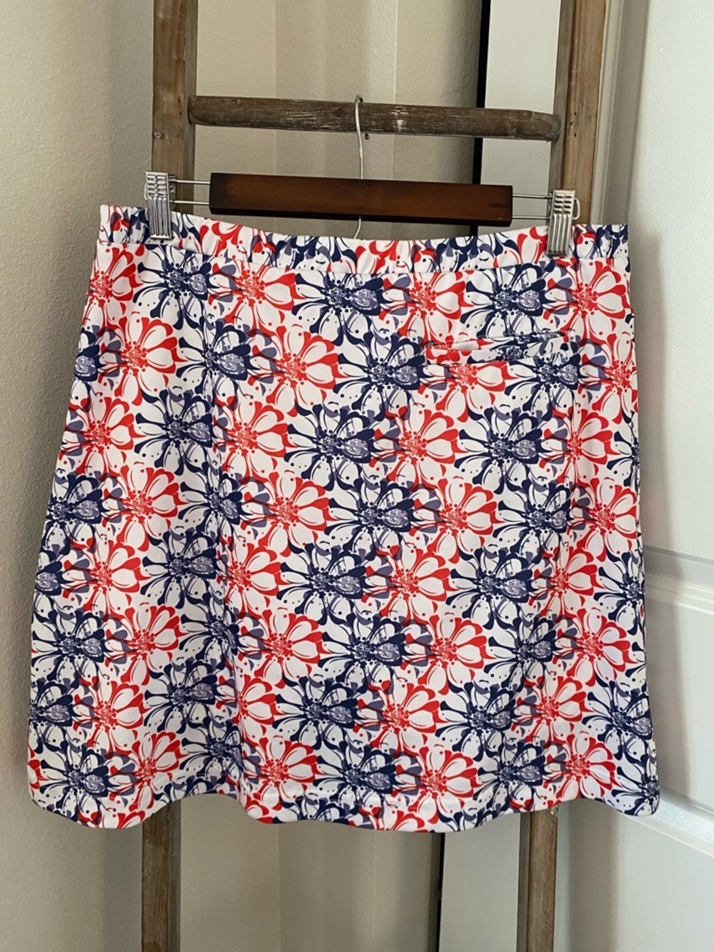 Monterey - Set - Sleeveless Zip-Up Floral Top and Skort - Pickleball/Golf/Tennis - Picture 8 of 9